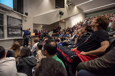 Demis Hassabis presenting at MIT