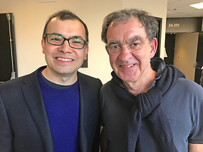 Demis Hassabis and Tomaso Poggio