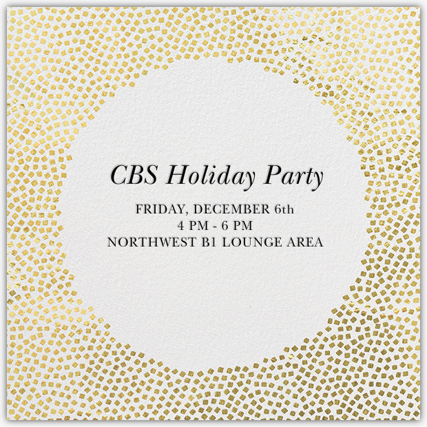 CBS Holiday Party CBS Holiday Party