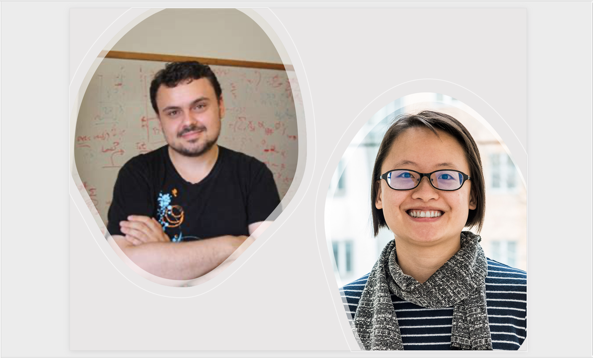 Photos of Dr. Andrei Barbu and Yen-Ling Kuo