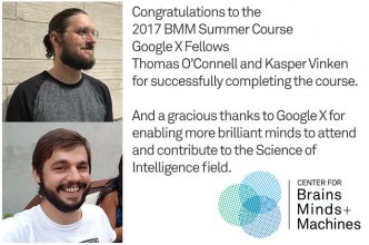 BMM 2017 Summer Course Google X Fellows