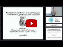 Embedded thumbnail for Foundational architecture of human language comprehension, production, and acquisition (1:13:01)