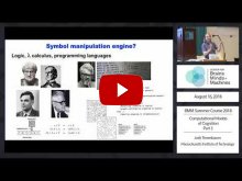 Embedded thumbnail for Computational Models of Cognition: Part 1 (1:07:34)