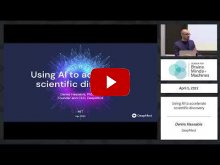 Embedded thumbnail for Using AI to accelerate scientific discovery