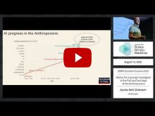 Embedded thumbnail for Advice for a (young) investigator in the first and last days of the Anthropocene